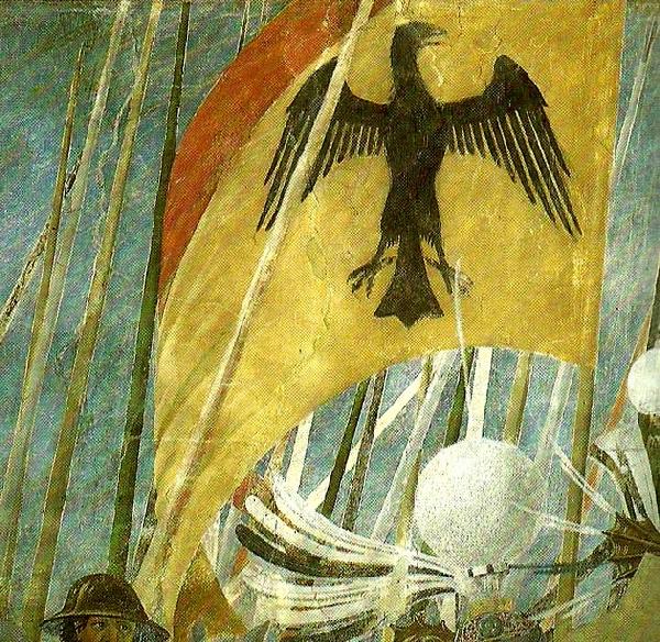 Piero della Francesca the legend of the true cross, detail oil painting image